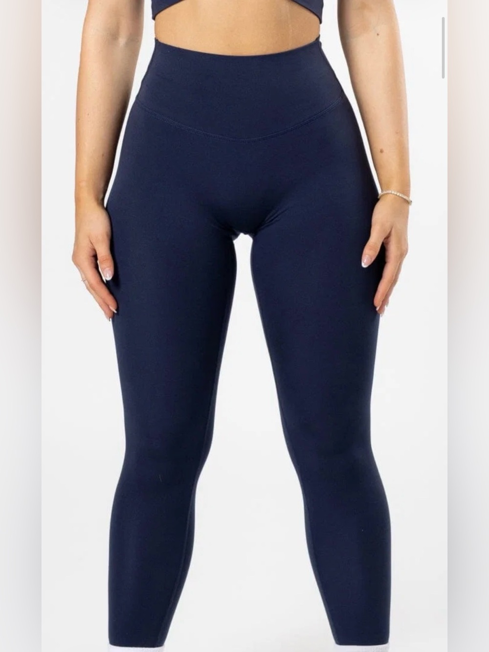 Paragon Reluna Original Sculptseam High Rise Leggings Ink Navy M NWT